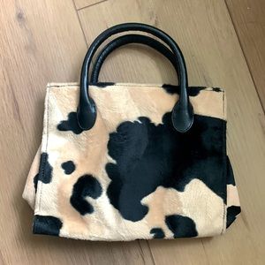 NWOT - Cute cow print purse